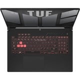 ASUS TUF Gaming A17 (FA707NU-HX023W) 17.3" gaming laptop Grijs | Ryzen 7 7735HS | RTX 4050 | 16 GB | 512 GB SSD | 144 Hz