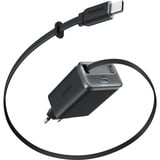 Anker 35W Nano oplader met uittrekbare kabel 2x USB-C