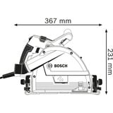 Bosch Handcirkelzaag GKT 55 GCE Professional Blauw, L-BOXX