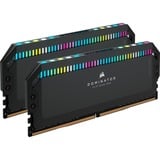 Corsair 64 GB DDR5-5600 Kit werkgeheugen Grijs/zwart, CMT64GX5M2B5600Z40K, Dominator Platinum RGB, XMP 3.0, EXPO