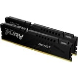 Kingston FURY 16 GB DDR5-5600 Kit werkgeheugen Zwart, KF556C40BBK2-16, Beast, XMP 3.0