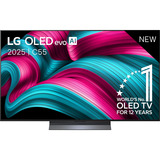 LG OLED evo AI C5 55" Ultra HD OLED-tv Zwart, 4x HDMI, 3x USB, Optisch, Bluetooth, LAN, WLAN, HDR10, Dolby Vision