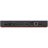 Lenovo ThinkPad Universal Thunderbolt 4 Dock dockingstation Zwart/rood, 40B00135EU