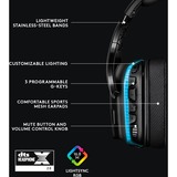 Logitech G635 7.1 Surround Sound LIGHTSYNC  over-ear gaming headset Zwart, PC, PlayStation 4 / 5, Xbox One (Series X|S), Nintendo Switch, Mobile