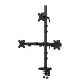 Neomounts DS60-600BL2-1 Monitorarm voor drie schermen 10-32" Zwart