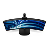 Philips 34B2U3600CH 34" Curved UltraWide monitor Zwart, 120 Hz, HDMI, DisplayPort, audio, LAN, USB-hub, webcam