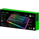 Razer BlackWidow V4 Pro RGB mechanisch gaming toetsenbord Zwart, US lay-out (QWERTY), Razer Green, 100%