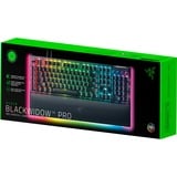 Razer BlackWidow V4 Pro, gaming toetsenbord Zwart, US lay-out, Razer Green, RGB leds, Doubleshot ABS