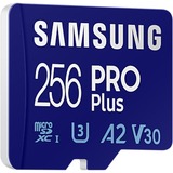 SAMSUNG PRO Plus 256 GB SDXC (2023)  geheugenkaart UHS-I U3, Class 10, V30, A2