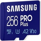 Samsung PRO Plus 256 GB microSDXC (2023)  geheugenkaart UHS-I U3, Class 10, V30, A2