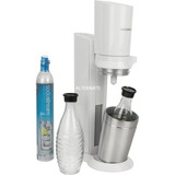SodaStream Crystal 2.0 Megapack bruiswatertoestel Wit, inclusief 2 glazen karaffen + 1 CO₂-cilinder