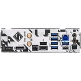 ASRock B650E STEEL LEGEND WIFI socket AM5 moederbord Zilver/zwart, RAID, 2.5 Gb-LAN, Wi-Fi, BT, Sound, ATX