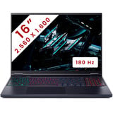 Acer Predator Helios Neo 16 (PHN16-I31-75SS) 16"  gaming laptop Zwart | Core i7-14650HX | RTX 5060 | 16 GB | 512 GB SSD | 180 Hz