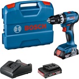 Bosch BOSCH GSB 18V-45 2x 2,0Ah         L-CASE klopboorschroevendraaier Blauw/zwart