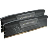 Corsair 128 GB DDR5-6000 (2x 64 GB) Kit werkgeheugen Zwart, CMK128GX5M2D6000C40, Vengeance, XMP