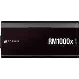 Corsair RM1000x SHIFT, 1000W voeding  Zwart, 7x PCIe, 1x 12VHPWR, Kabelmanagement