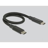 DeLOCK Externe USB Type-C Combo-behuizing voor M.2 NVMe PCIe of SATA SSD - Tool free externe behuizing Zwart