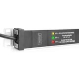 Digitus DN-95412 stekkerdoos Zwart/aluminium