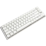 Ducky One 3 SF White, gaming toetsenbord Wit/zilver, BE Lay-out, Cherry MX RGB Speed Silver, RGB leds, 65%, ABS