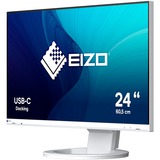 EIZO EV2480-WT 24" monitor Wit, HDMI, DisplayPort, 4x USB-A, USB-C