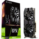 EVGA GeForce GTX 1660 Ti XC ULTRA GAMING grafische kaart 1x HDMI, 1x DisplayPort, 1x DVI-D