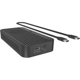 ICY BOX IB-1980M-80G externe behuizing Zwart