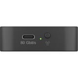 ICY BOX IB-1980M-80G externe behuizing Zwart