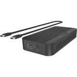 ICY BOX IB-1980M-80G externe behuizing Zwart