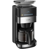 Krups Grind Aroma KM 8328 koffiefiltermachine Zwart/geborsteld rvs