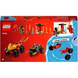 LEGO Ninjago - Kai en Ras' duel tussen auto en motor Constructiespeelgoed 71789