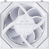 Lian Li Lian Li UNI FAN SL-INF LCD FLEX 120 WL w RGB case fan Wit, 120 x 124 x 28 mm, PWM