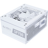 Lian Li SP750 V2 Gold, 750 Watt voeding  Wit, 2x PCIe, Kabelmanagement