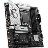 MSI B760M GAMING PLUS WIFI socket 1700 moederbord Zwart/zilver, RAID, 2.5 Gb-LAN, Wi-Fi 6E, BT, Sound, µATX