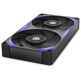 NZXT F240X RGB case fans Zwart, 2 stuks, 240 x 120 x 30 mm, PWM