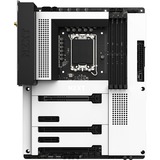 NZXT N7 Z790 socket 1700 moederbord Wit (mat)/zwart, RAID, 2.5G LAN, WLAN, BT, Sound, ATX