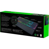 Razer Ornata V3 Low Profile Gaming Keyboard Zwart, US lay-out, Razer Hybrid-Mecha-Membrane, RGB leds, ABS Keycaps