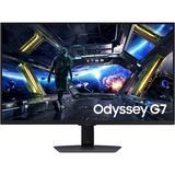 Samsung Odyssey G7 G70D 32" 4K Ultra HD gaming monitor Zwart, 1x DisplayPort, 2x HDMI, 2x USB-A, 1x RJ-45, 144 Hz, Wi-Fi 5, BT