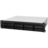 Synology RackStation RS1221RP+ nas Zwart/grijs, 4x LAN, USB 3.0