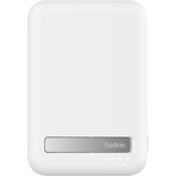 Belkin BoostCharge Pro magnetische draadloze 10.000 mAh powerbank + standaard - 15 W Wit