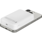 Belkin BoostCharge Pro magnetische draadloze 10.000 mAh powerbank + standaard - 15 W Wit