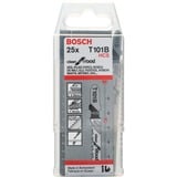 Bosch Decoupeerzaagblad T 101 B - Clean for Wood 25 stuks