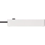 Brennenstuhl Ecolor 5-voudige stekkerdoos Wit/zwart, 5x stekker