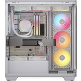 Corsair 3500X RS-R ARGB midi tower behuizing Wit | 2x USB-A | 1x USB-C | RGB | Tempered Glass
