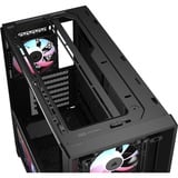 Corsair FRAME 4000D LCD RS ARGB Premium midi tower behuizing Zwart | 3x USB-C | RGB | Tempered Glass