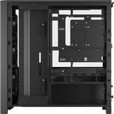 Corsair FRAME 4000D LCD RS ARGB Premium midi tower behuizing Zwart | 3x USB-C | RGB | Tempered Glass