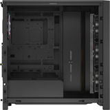 Corsair FRAME 4000D LCD RS ARGB midi tower behuizing Zwart | 3x USB-C | RGB | Tempered Glass
