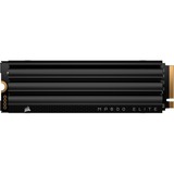 Corsair MP600 ELITE HS 2 TB SSD Zwart, CSSD-F2000GBMP600EHS, PCIe Gen 4.0 x4, NVMe 1.4, M.2 2280