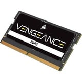 Corsair Vengeance 32 GB DDR5-5600 (1x 32 GB) laptopgeheugen Zwart, CMSX32GX5M1A5600C48, SO-DIMM