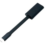 Dell USB-C > USB-A 3.0 adapter Zwart, 0,13 meter