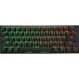 Ducky One 2 Pro Mini, gaming toetsenbord Zwart, BE Lay-out, Cherry MX2A Silent Red, RGB leds, 60%, ABS